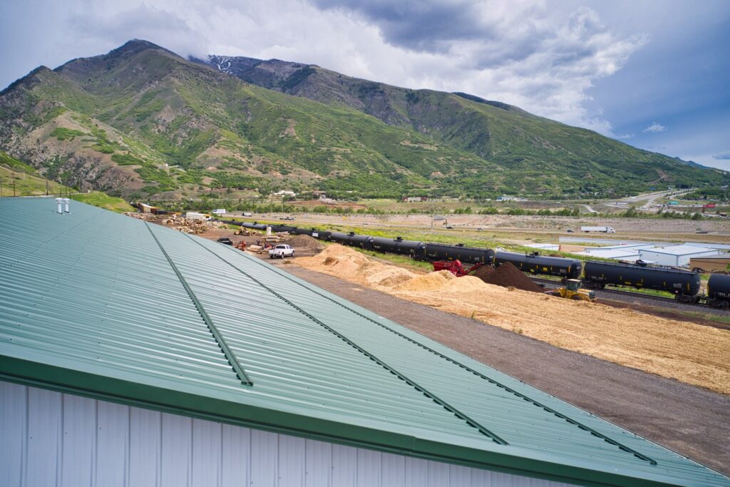Metal Roof Snow Stops for Pole Barns Beehive Buildings
